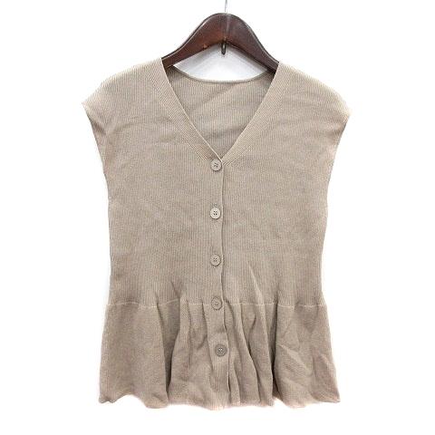 ナチュラルビューティーベーシック NATURAL BEAUTY BASIC ニット カットソー フレ...