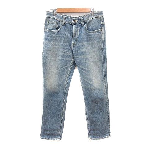 リー LEE デニムパンツ ジーンズ テーパード ウォッシュ加工 M 紺 ネイビー /MN メンズ