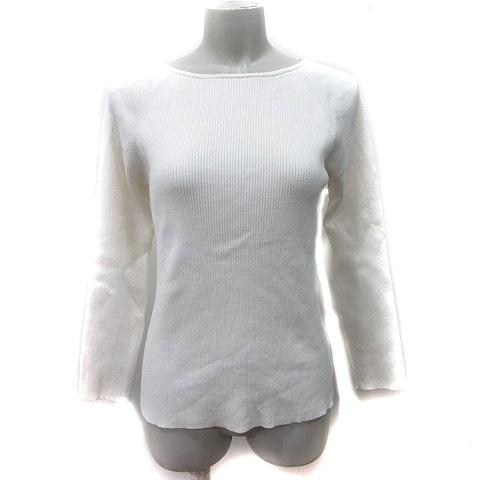 ナチュラルビューティーベーシック NATURAL BEAUTY BASIC カットソー リブ 長袖 ...