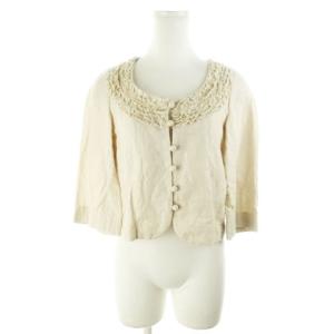 BY MALENE BIRGER バイマレーネビルガー ツイードジャケット バイマレーネビルガー BY MALENE BIRGER ノーカラー ツイード