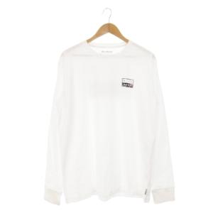 ビラボン BILLABONG Tシャツ ロンT カットソー ラウンドネック 長袖 プリント 袖口リブ コットン サーフ 大きいサイズ XL 白 ホワイト｜vectorpremium