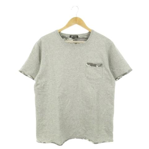 ビームスハート BEAMS HEART Tシャツ カットソー ラウンドネック 半袖 ポケット カット...