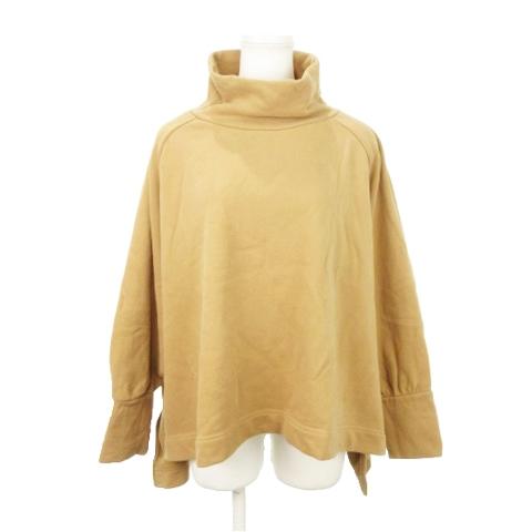 ソコラ socolla トレーナー スウェット カットソー ハイネック 長袖 オーバーサイズ 裏起毛...