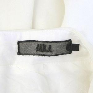 アウラ AULA パンツ ガウチョ ワイド プ...の詳細画像2