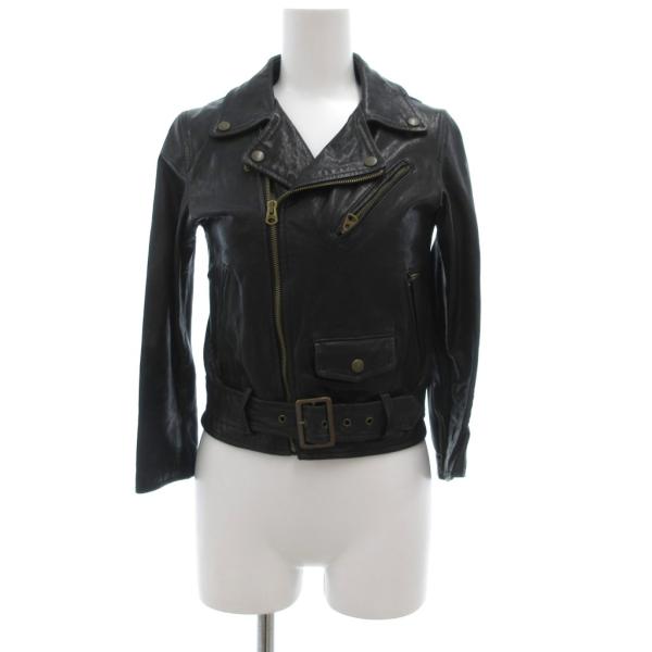 ビューティフルピープル beautiful people ライダースジャケット ダブル シープスキン...