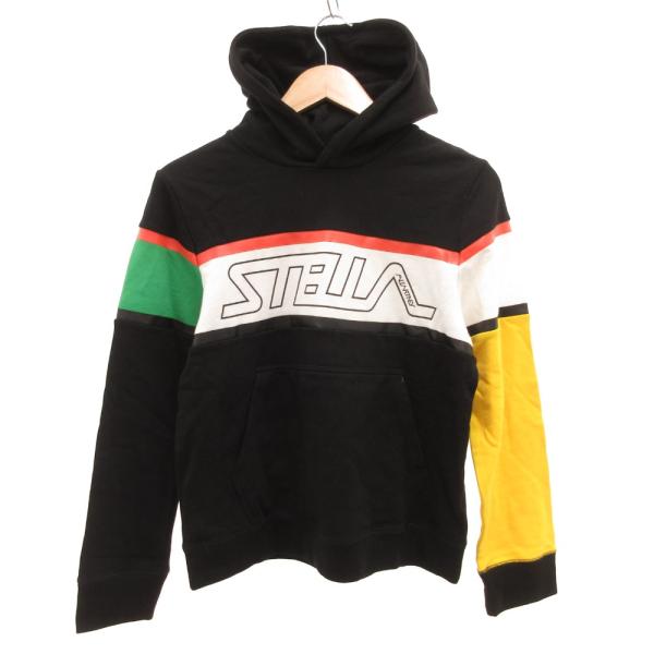 ステラマッカートニー STELLA McCARTNEY スウェットパーカー フーディー ロゴテープ ...