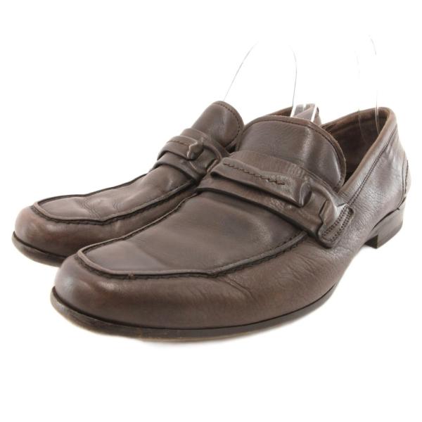 サルヴァトーレフェラガモ Salvatore Ferragamo ローファー スリッポン シューズ ...