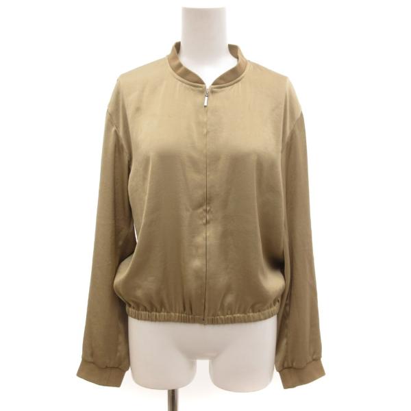 セオリー Theory ジャケット ブルゾン ジップアップ S ゴールドカラー /JS ■GY62 ...