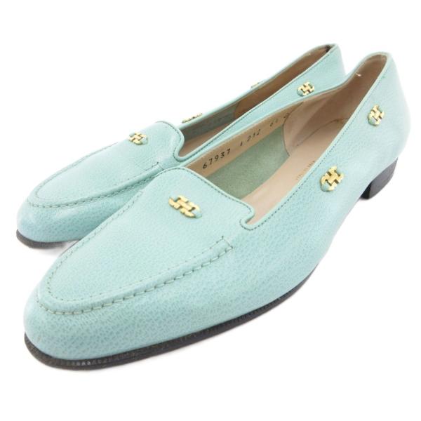 サルヴァトーレフェラガモ Salvatore Ferragamo ガンチーニ金具 パンプス ローファ...