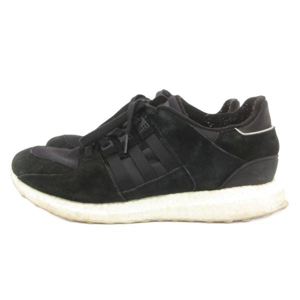 アディダス adidas EQT SUPPORT スニーカー シューズ スリーライン 28cm 黒 ...
