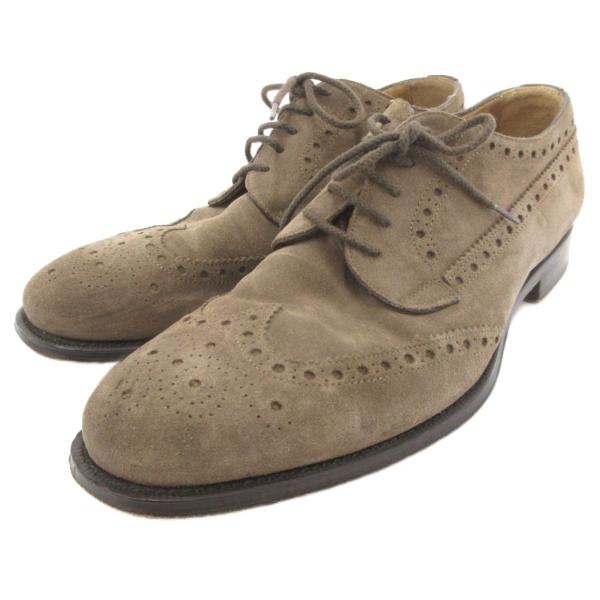 ファビオ アメリオ FABIO AMELIO ダービーシューズ ビジネス ウイングチップ メダリオン...