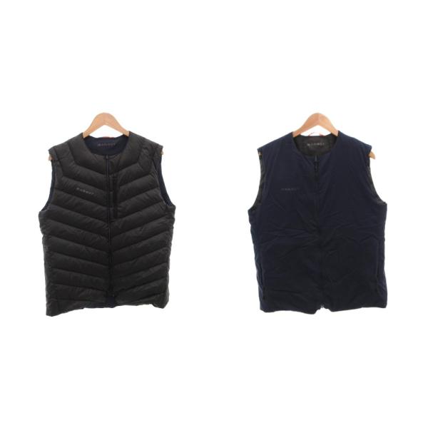 マムート MAMMUT SEON IN VEST AF MEN BLACK-TITANIUM ダウン...