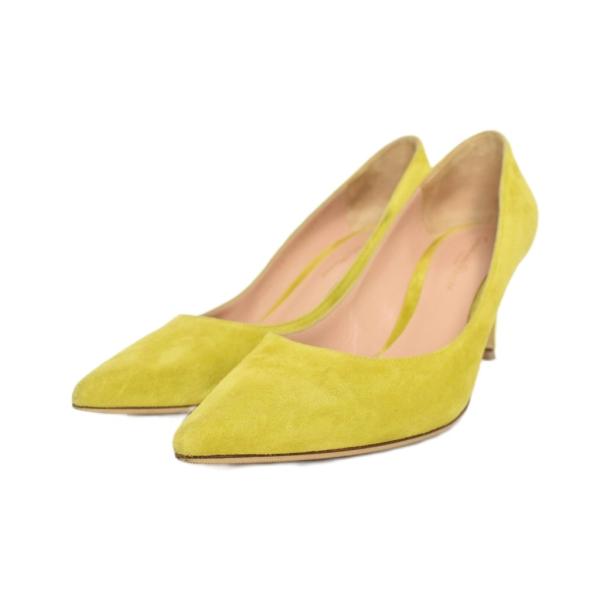 ジャンヴィトロッシ Gianvito Rossi スエード パンプス ポインテッドトゥ ハイヒール ...