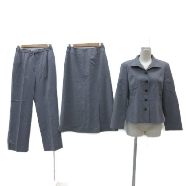 ハーディエイミス スーツ セットアップ 上下 3点セット ジャケット ミドル丈 総裏地 スラックスパ...