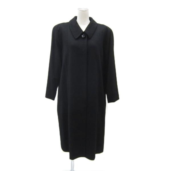 アートヌカダ ART NUKADA フォーマルコート ロング丈 カシミヤ F 黒 ブラック ステンカ...
