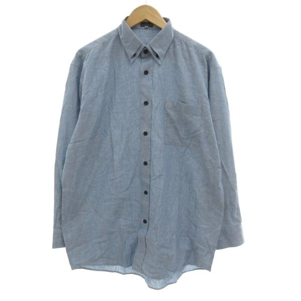 ヴァレンティノ ヴァレンチノ  VALENTINO ボタンダウンシャツ 長袖 胸ポケット ロゴ刺繍 ...