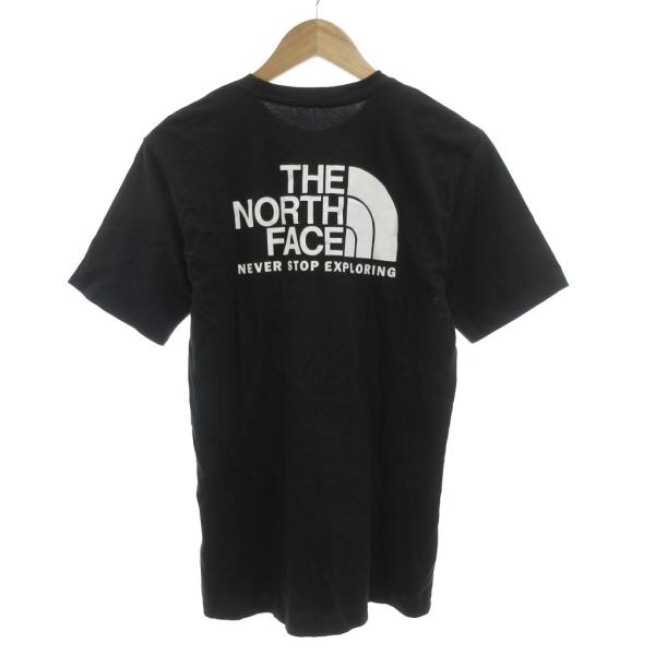 ザノースフェイス THE NORTH FACE Tシャツ 半袖 バックプリント S 黒 ブラック /...