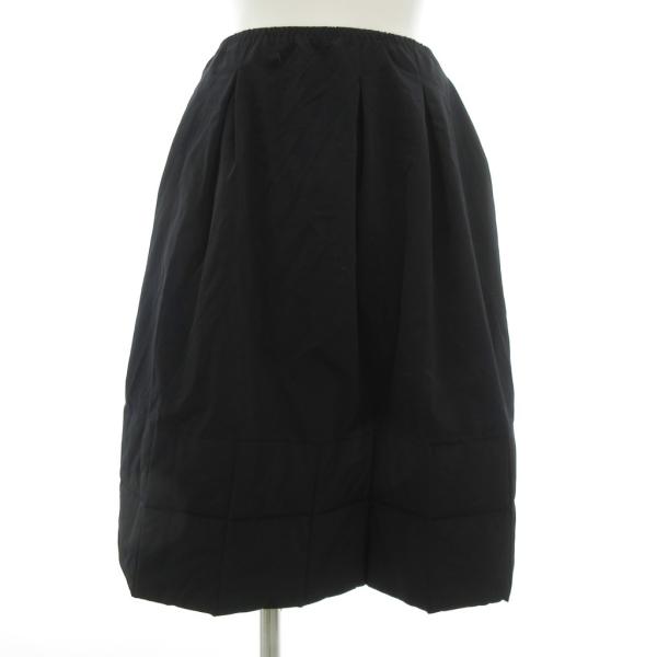 フォクシーニューヨーク FOXEY NEW YORK 中綿スカート フレア ひざ丈 ナイロン イージ...