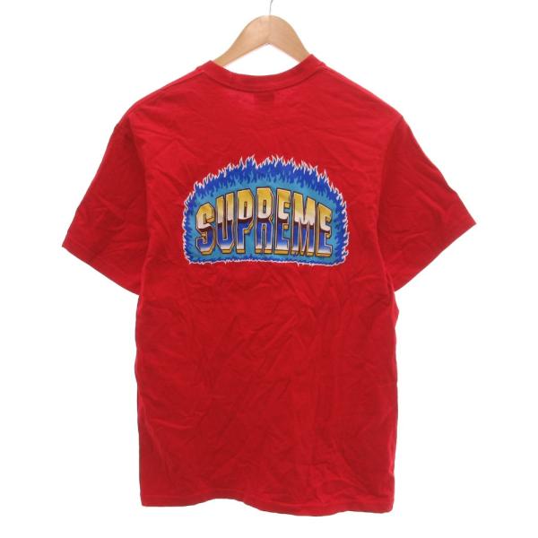 シュプリーム SUPREME Supreme Chrome Logo Tee Tシャツ 半袖 ロゴプ...