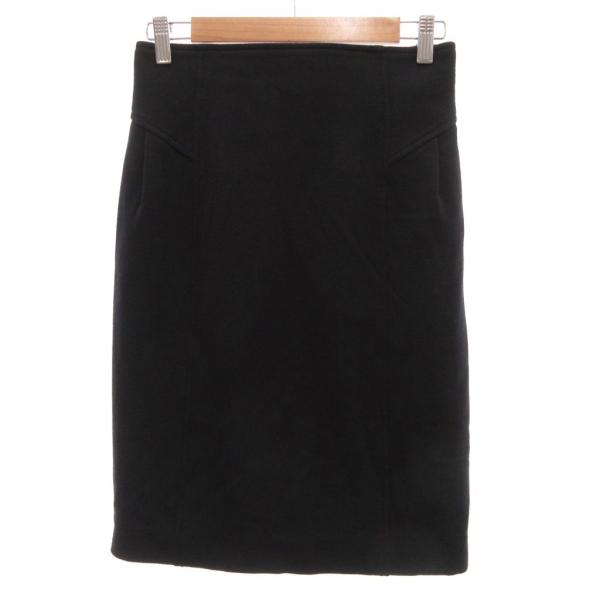 サルヴァトーレフェラガモ Salvatore Ferragamo タイトスカート ひざ丈 ウール 4...