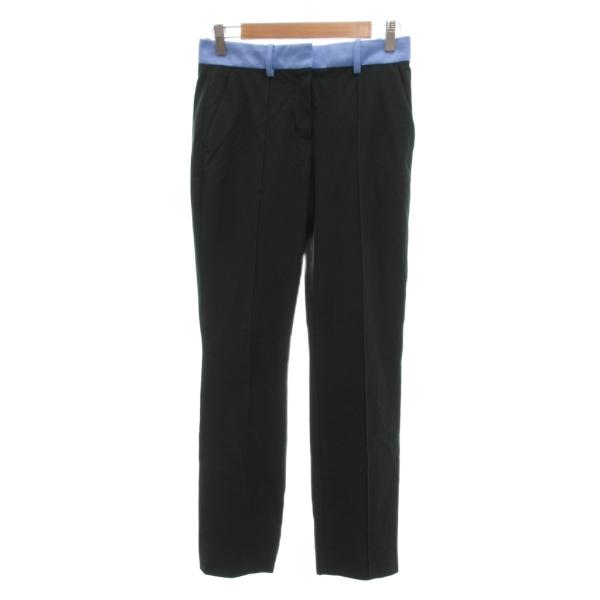 トリーバーチ TORY BURCH SPORTS パンツ スラックス センタークリース 2 緑 グリ...