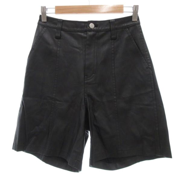 アメリヴィンテージ Ameri VINTAGE ショートパンツ ハーフパンツ M 黒 ブラック フェ...