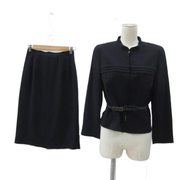 コージワタナベ スティル セットアップ スーツ ジャケット スタンドカラー タイトスカート 11  ...