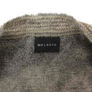 メルローズ MELROSE カーディガン 7分...の詳細画像3