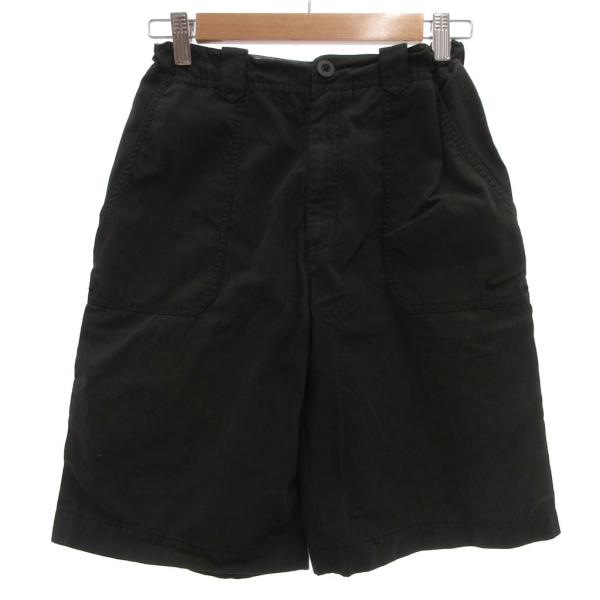 ナイキ NIKE ハーフパンツ ショーツ ロゴ 黒 L ブラック /JS ■GY61 キッズ