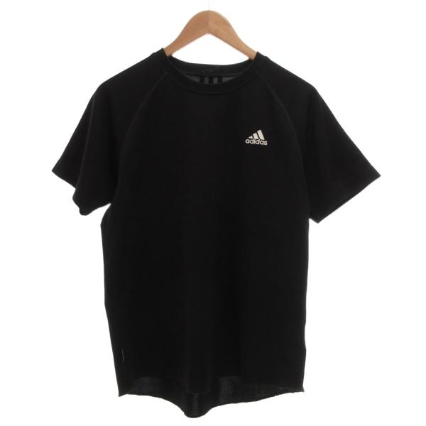 アディダス adidas Tシャツ 半袖 バックプリント L 黒 ブラック /JS ■GY61 メン...