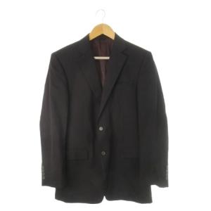 ピエールカルダン Pierre Cardin ジャケット 94A6 ワイン ボルドー 無地 シングルブレスト 長袖 /CK13 ■GY58 メンズ