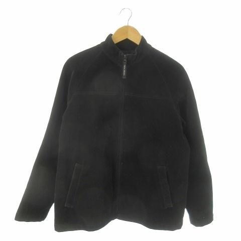 リーガル REGAL FRIEND ブルゾンジャケット 起毛 M 黒 ブラック 長袖 スタンドカラー...