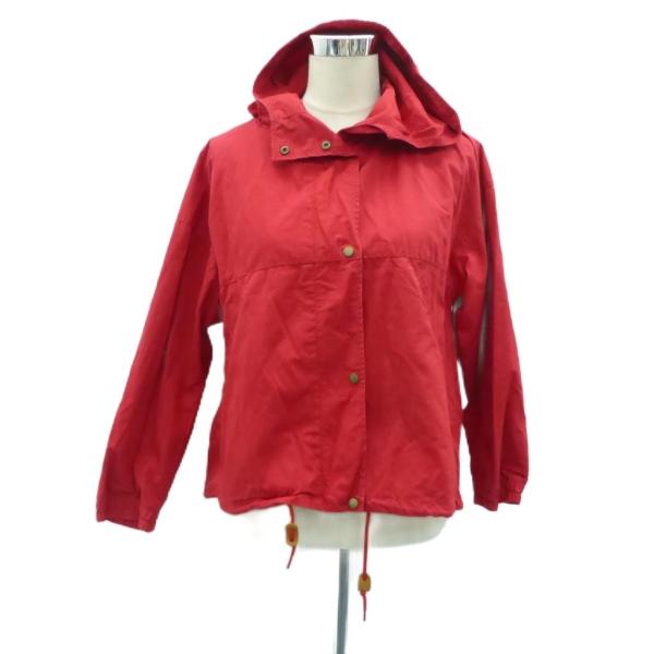 ニコアンド Niko and.. マウンテンパーカー ジャケット ミドル丈 3 L 赤 レッド /H...