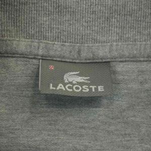 ラコステ LACOSTE ポロシャツ S グレ...の詳細画像2