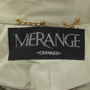 MERANGE トレンチコート ベージュ 長袖...の詳細画像3