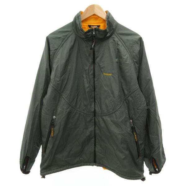 スナグパック Snug pak リバーシブルボンバージャケット ブルゾン ナイロン S 緑 グリーン...