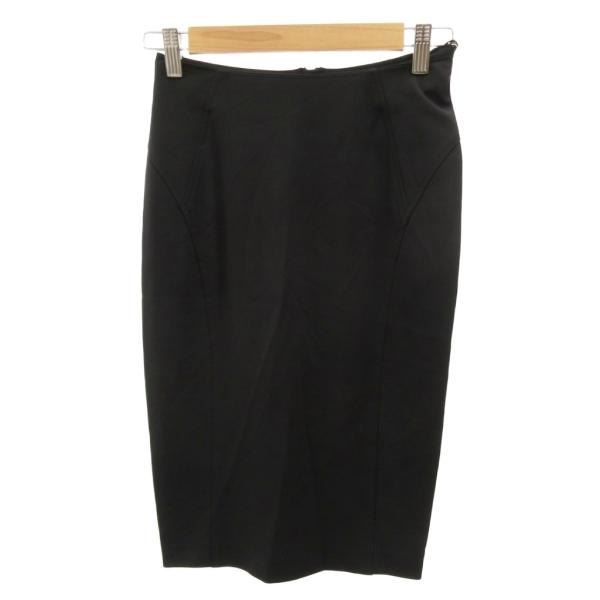 ピンコ PINKO タイトスカート ひざ丈 ストレッチ 黒 ブラック /JS ■GY59 レディース