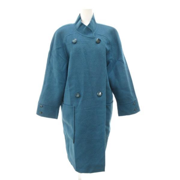 リカ RIKA コート ロング メルトン F 青 ブルー /JS ■GY59 レディース