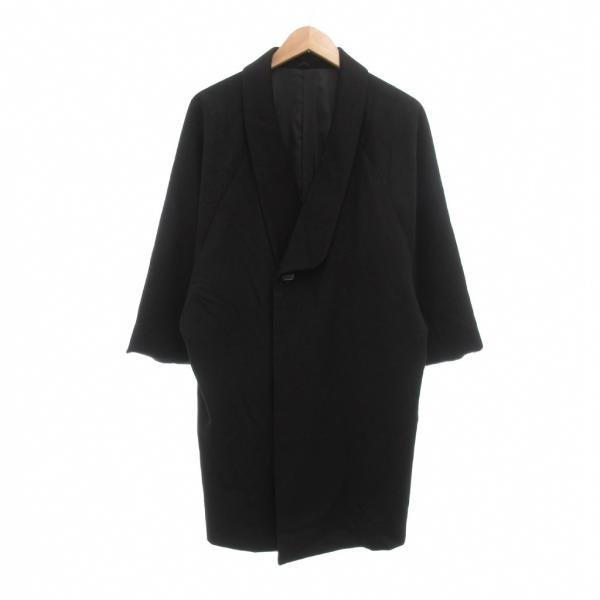 Onward 和装コート カシミヤ混 11 黒 ブラック へちま衿 BW1BC14 /UO ■GY5...