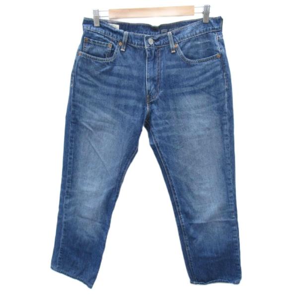 リーバイス Levi's 511 デニムパンツ ジーンズ W33 L32 M 青 ブルー 七分丈 /...