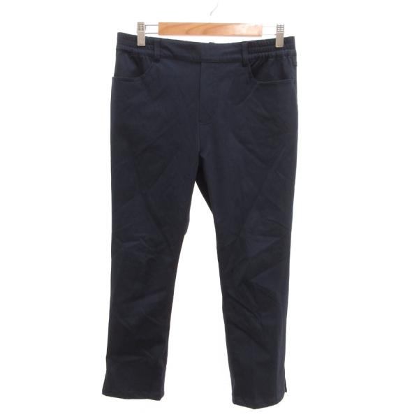 ウィッテム HUITIEME パンツ チノ ワイドストレート LL 紺 ネイビー /JS ■GY60...