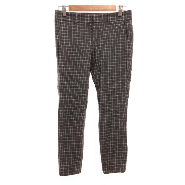 アンタイトル UNTITLED サブリナパンツ スラックス チェック 1 グレー /JS ■GY60...