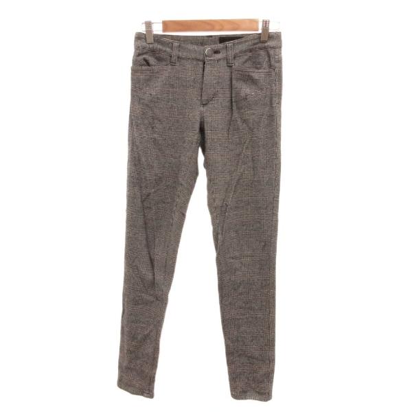 アンタイトル UNTITLED サブリナパンツ スラックス グレンチェック ハウンドトゥース 千鳥格...