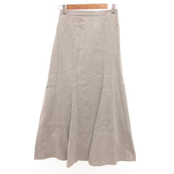 ディスコート Discoat スカート マキシ ロング ヘリンボーン M グレー /JS ■GY58...