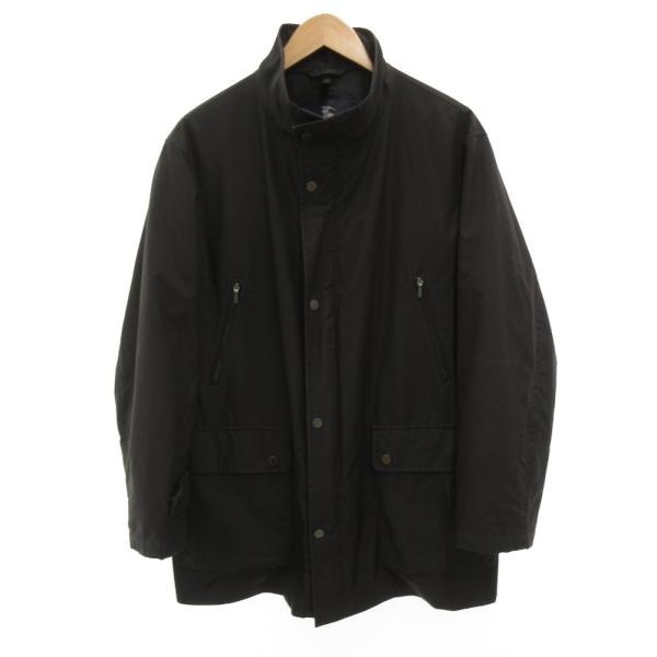 バーバリー ロンドン BURBERRY LONDON スタンドカラーコート ジャケット ハーフ丈 M...