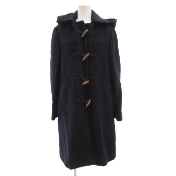 ポールスミス PAUL SMITH PAUL ダッフルコート フェイクファー ウール混 アルパカ混 ...