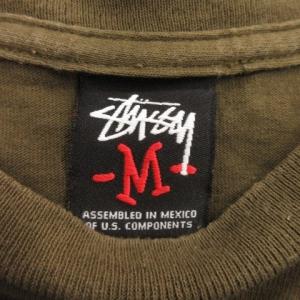 ステューシー STUSSY Tシャツ M 緑 ...の詳細画像5