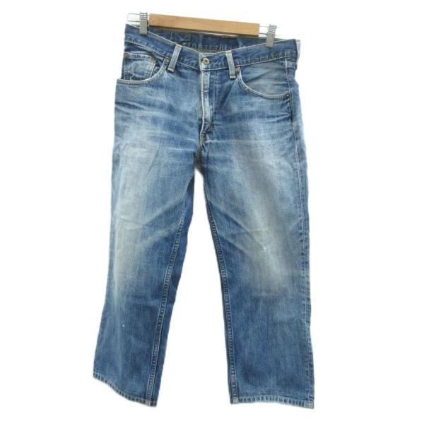 リーバイス Levi's 502 デニムパンツ ジーンズ ストレートパンツ W31 L34  青 ブ...