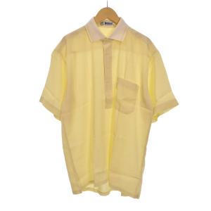 レイクランド Lakeland ポロシャツ 半袖 M 黄 イエロー ■GY58 メンズ