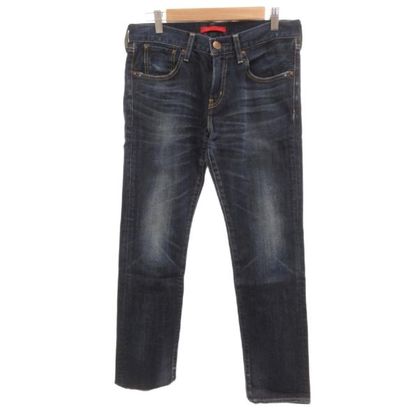 レッドカード RED CARD デニムパンツ ジーンズ ストレートシルエット 25 インディゴブルー...